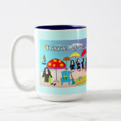 ヌンお洒落アートギフト&カード ツートーンマグカップ (左)