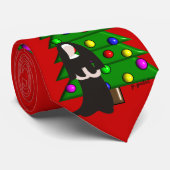 ヌンアートクリスマスネクタイ男性へ ネクタイ (ロール)