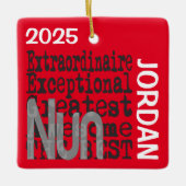 ヌンエクストラナレカスタム セラミックオーナメント (正面)