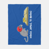 ヌンカジャマステリナス フリースブランケット (正面)