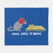 ヌンカジャマステリナス フリースブランケット (正面(横))