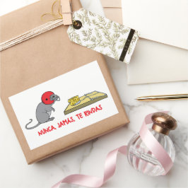 ヌンカジャマステリナス 長方形シール