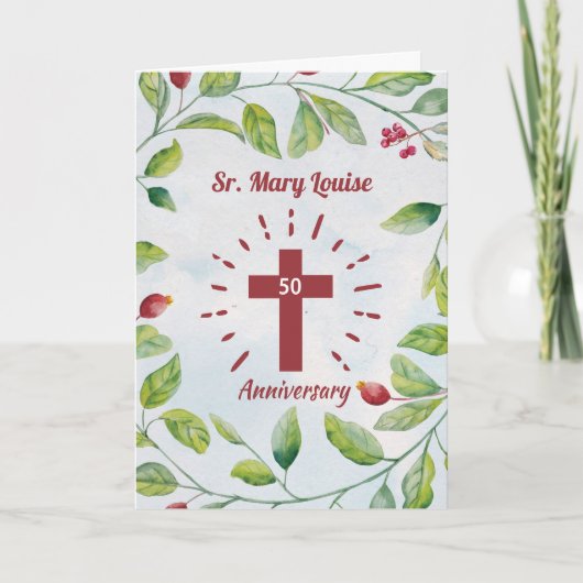 ヌンクロスリース50周年 カード (正面)