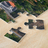 ヌンスの谷 – マデイラ，ポルトガル ジグソーパズル (側面)