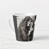 ヌンス喫煙ヴィンテージ写真マグ カフェラテマグ (左アングル)