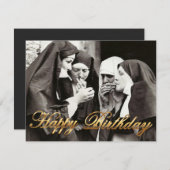 ヌンス喫煙ヴィンテージ写真 (正面/裏面)