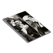 ヌンス喫煙ヴィンテージ写真 ノートブック (右側)