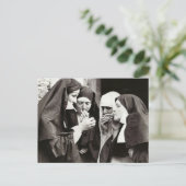 ヌンス喫煙ヴィンテージ写真 ポストカード (スタンド正面)