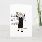 ヌンス50thジュビリー – -フローラデザインギフト カード (裏面)