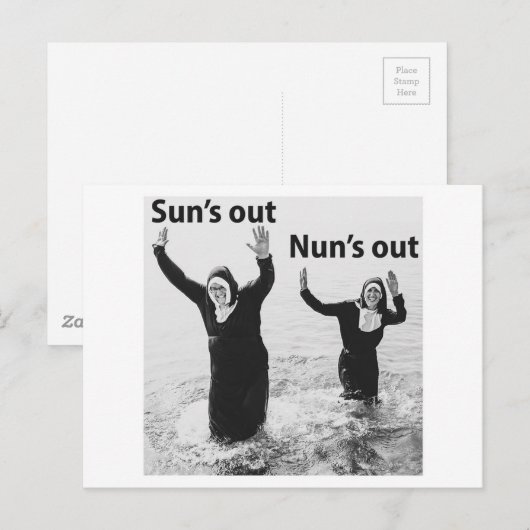 ヌンズアウト ポストカード (正面/裏面)