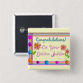 ヌンズゴールデンジュビリーギフト 缶バッジ (正面&裏面)