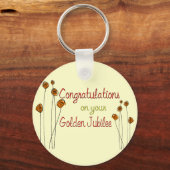 ヌンズゴールデンジュビリー（50周年）プレゼント キーホルダー (正面)