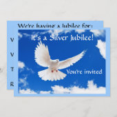ヌンズシルバー25thジュビリー招待状 招待状 (正面/裏面)