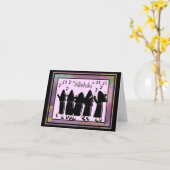 ヌンズナッキングアッレリアノートカード カード (黄色い花)