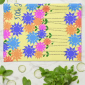 ヌンズ50世ジュビリー・フローラタオル キッチンタオル (折り畳み)