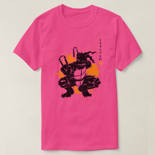 ヌンチャクの戦士 Tシャツ (デザイン正面)
