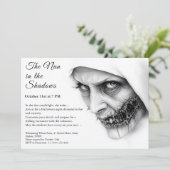 ヌン不気味ハロウィーン招待状の難しい宗教 招待状 (スタンド正面)