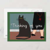 ヌン考えるズ「お前の」カード&ギフトキャットデザイン ポストカード (正面/裏面)