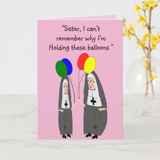 ヌン誕生日 カード (黄色い花)