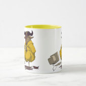 ヌーは浮揚しますめい想します マグカップ (中央)