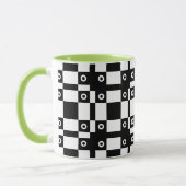 ヌーイズアンドスクウェア白黒 マグカップ (左)