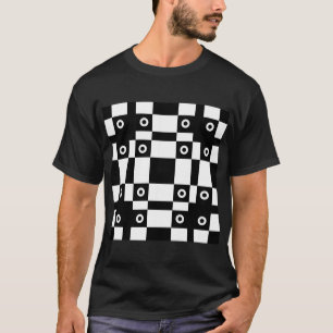 ヌーイズアンドスクウェア白黒 Tシャツ