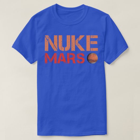 ヌーク火星1 Tシャツ (デザイン正面)