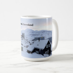 ヌーク、グリーンランドの風景写真 コーヒーマグカップ