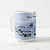 ヌーク、グリーンランドの風景写真 コーヒーマグカップ (正面左)