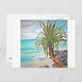 ヌーサのパンダナス ポストカード (正面/裏面)
