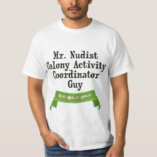 ヌーディストのコロニーCordinator Tシャツ