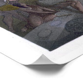 ヌートカ族のキャビンのインテリア、'ル衣装Aから ポスター (角)