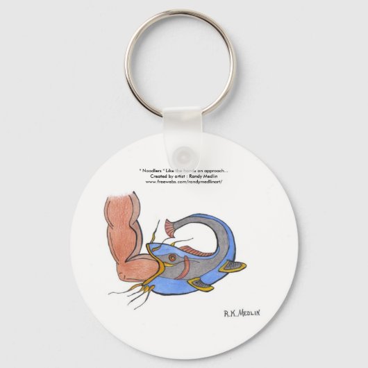 ヌードラー1 キーホルダー (正面)