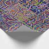 ヌードルの当惑のデザイン ラッピングペーパー (角)