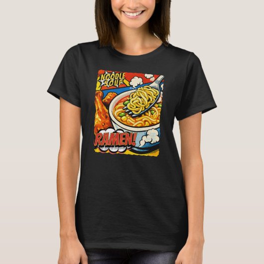 ヌードルスープ Tシャツ (正面)