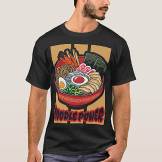 ヌードルパワー - ラーメン Tシャツ