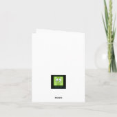 ヌードルフィッシュハッピーバースデー! カード (裏面)