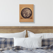 ヌードルボウルのキャンバス キャンバスプリント (インサイチュ (寝室))