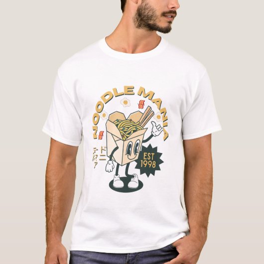 ヌードルマニア Tシャツ (正面)