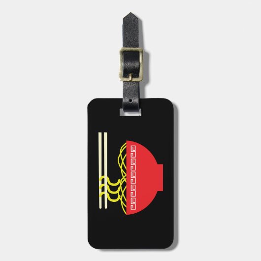 ヌードル ラゲッジタグ (正面縦)