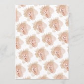 ヌードロマンティックウォーター花模様結婚ズ メニュー (裏面)