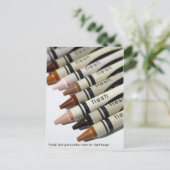 「ヌード」は「ライトベージュ」の単なる用語ではない ポストカード (スタンド正面)