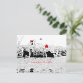 ヌーブル ライトハウス、メイン州ヨーク - ポストカード (スタンド正面)