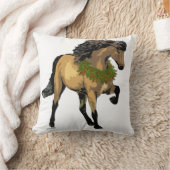 ヌーベルクリスマスホース クッション (ブランケット)