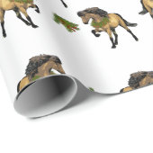 ヌーベルバックスキンアイスランドホースクリスマス ラッピングペーパー (ロールコーナー)