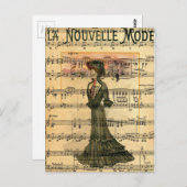 ヌーベルモードウーマン ポストカード (正面/裏面)