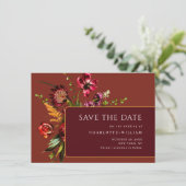 ヌーベル ガーデン フラワーズ ウェディング QRコード セーブザデート (スタンド正面)