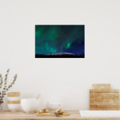 ヌーラ山の北の光 ポスター (キッチン)