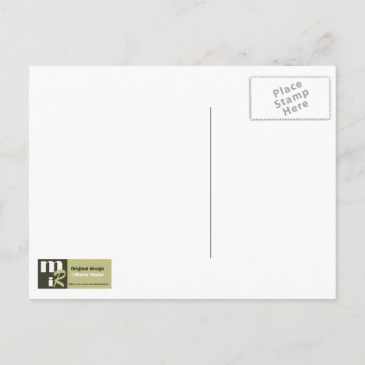 ヌールーズ・ムバラク。ペルシャ暦の新年のポストカード シーズンポストカード (裏面)