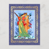 ヌールーズ・ムバラク。ペルシャ暦の新年のポストカード シーズンポストカード (正面)